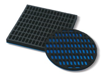 Spezial-Saugplatten für sehr raue und unregelmäßige Oberflächen (PZ, P2Z)